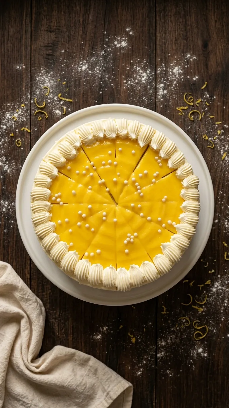 Lemon Cream cake