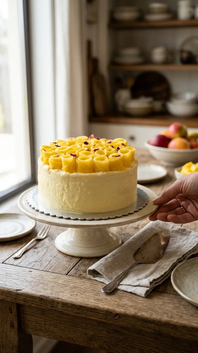 Mango Cream cake