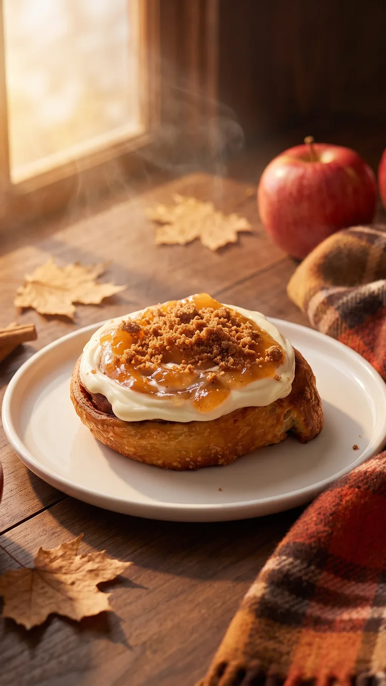 Apple Jelly Cinnamon Bun